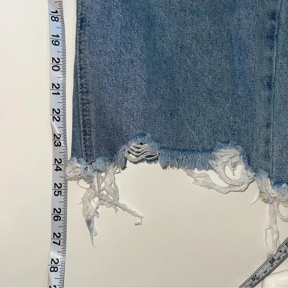 KanCan 100% Cotton Nonstretch Light Wash Ripped Straight Leg Jeans 32 Women’s - Picture 11 of 14